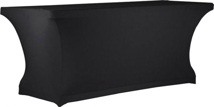 Tischcover geschlossen schwarz für 120-170cm Tische PRO MKII