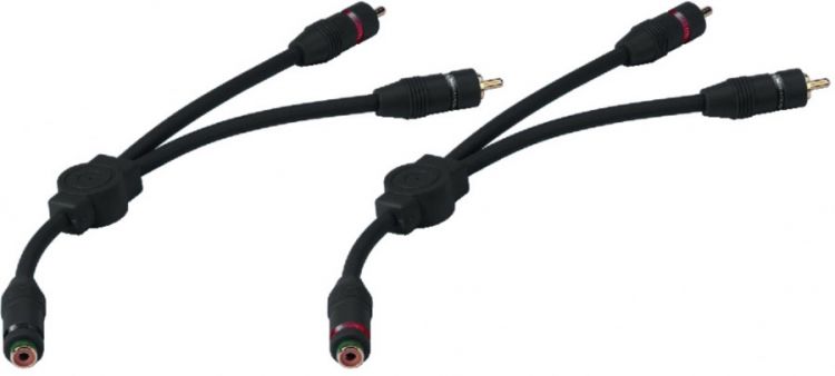 CARPOWER CBA-25/SW Y-Adapterkabel