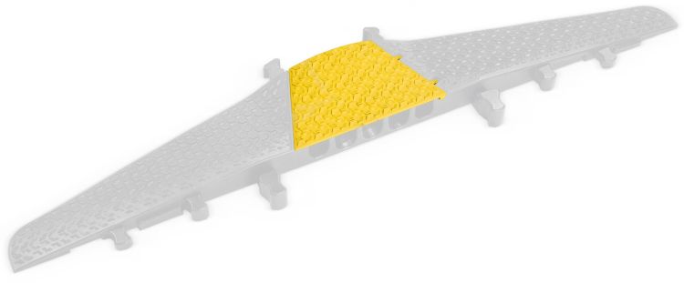 Defender MIDI 5 2D Adapter to MINI male LID | YELLOW - Ersatzdeckel | für MIDI 5 2D Adapter to