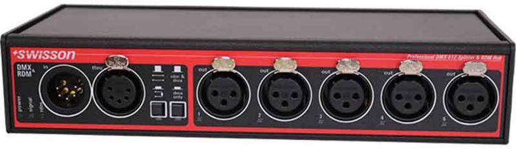Swisson XSP-5B5 (Box), DMX-Splitter