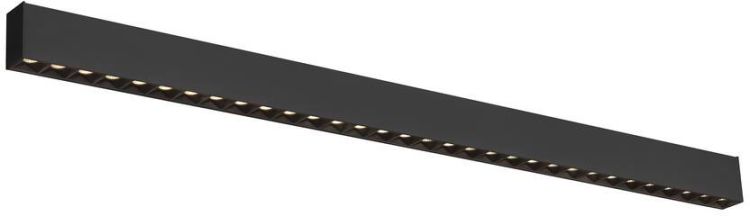 SLV GLENOS® PRO, Deckenaufbauleuchte, 1,2m, DALI, UGR19, 3000K, 30 W, 75°, schwarz