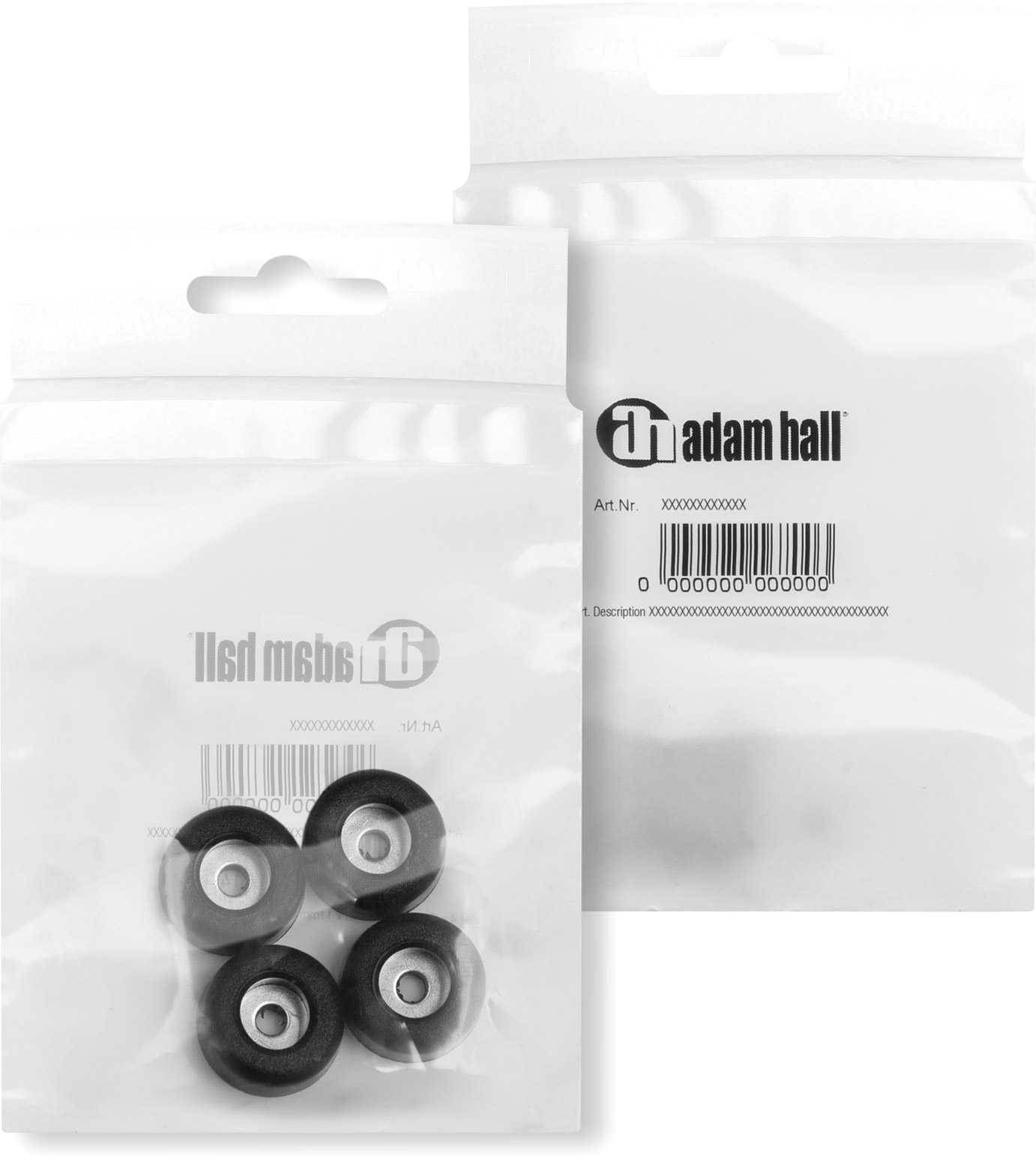 Coin Sphérique Carré Adam Hall 4008 M 8 AH - En Acier Argenté - Pour Fixation Et Renfort