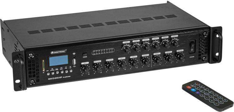 OMNITRONIC MAVZ-240.6P ELA-Mischverstärker