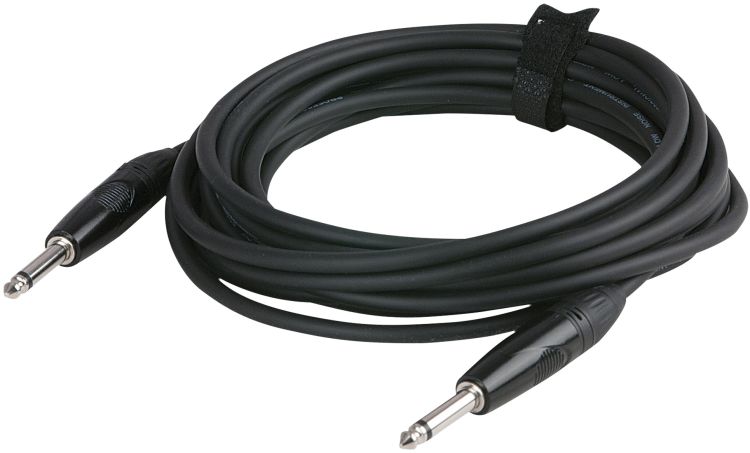 DAP-Audio FLX05 - unbal. Jack mono > Jack mono Black 1,5 m X-type