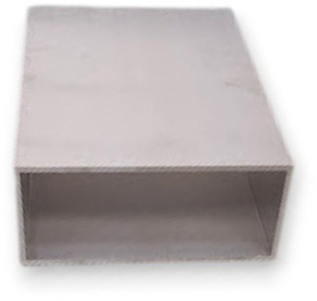 Riggatec Alu-Rohr Vierkant 180x80x4 mm Länge 0,25 m (Restposten)