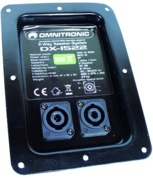 Frequenzweiche DX-1522 mit Anschlußfeld