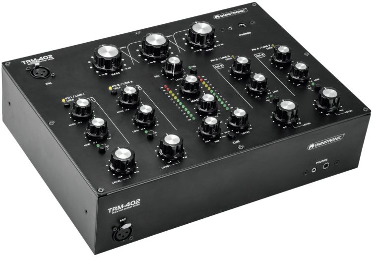 OMNITRONIC TRM-402 4-Kanal Rotary-Mixer