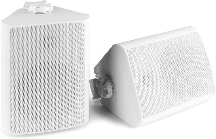 Power Dynamics BGO50 Lautsprecher-Set für den Innen-/Außenbereich 5,25" 120W Weiß