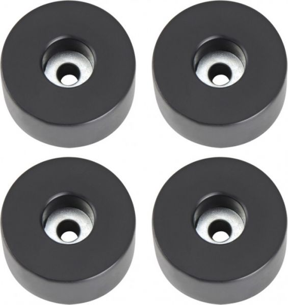 Adam Hall Hardware 4909 M4 AH 4er Set Gummifuß 38 x 20 mm im Beutel