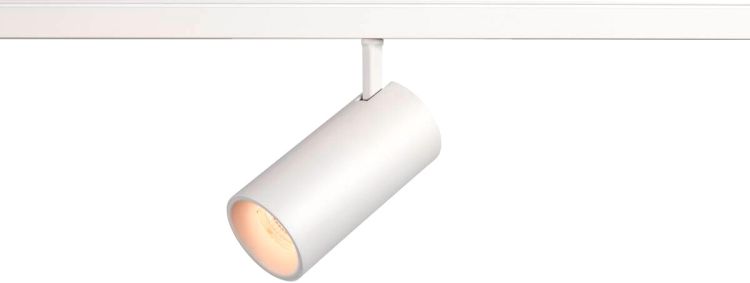 SLV NUMINOS® S 48V TRACK, DALI, Spot, weiß / weiß, 16W, 1030lm, 2700K, CRI90, 55°
