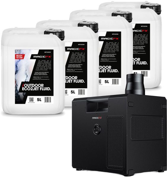 Magic FX ECO2JET inkl. 4x Magic FX ECO2JET Outdoor Fluid 5L