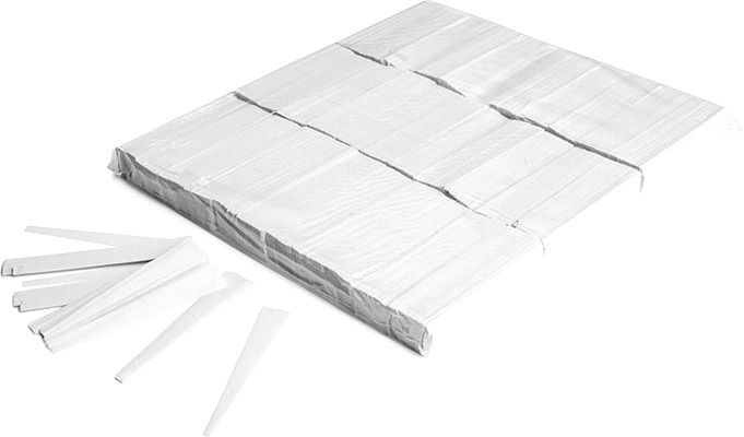 Magic FX Twister Konfetti 10x0,5cm - Weiß 1kg