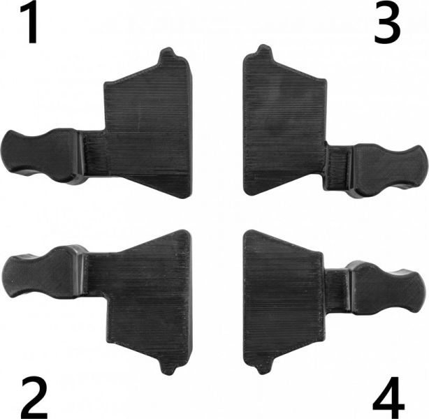 Defender 3 2D Adapter Set - Sistema modular Defender 3 - juego de adaptadores para conectar la