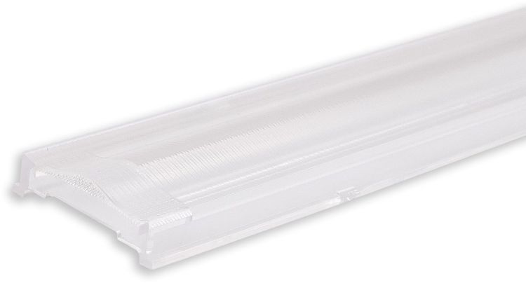 ISOLED Linsen-Einschubcover C66, Abstrahlwinkel 2x25° doppelt-asymmetrisch, 1176mm, für LAMP30