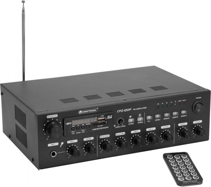 OMNITRONIC CPZ-120P ELA-Mischverstärker