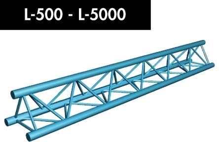 X3K-30/H (Heavy Duty) L-1500 Gerade, Länge 1,5 mtr.