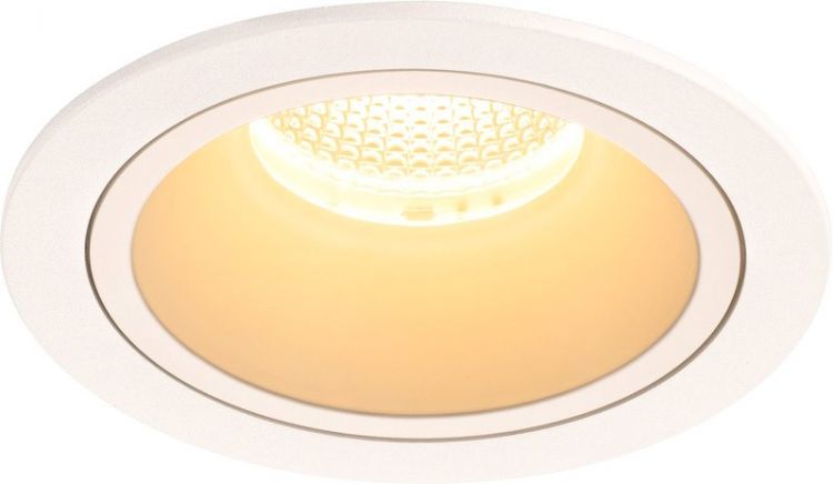 SLV NUMINOS, encastré de plafond intérieur, 55°, blanc, LED, 3000K