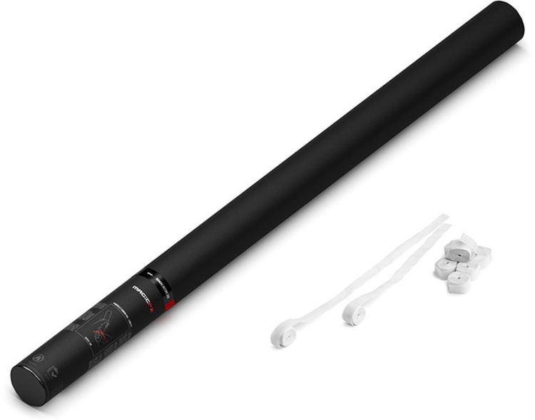 Magic FX Handbetriebene Streamerkanone PRO 80cm - Weiß