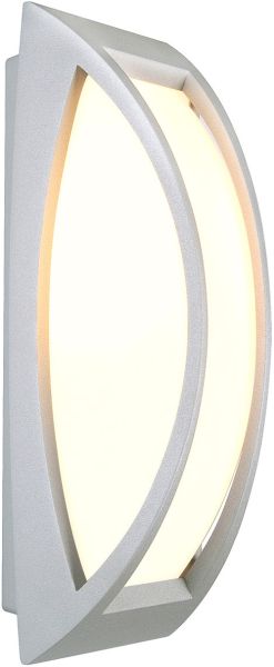 SLV MIANDA Wandleuchte E27, silbergrau