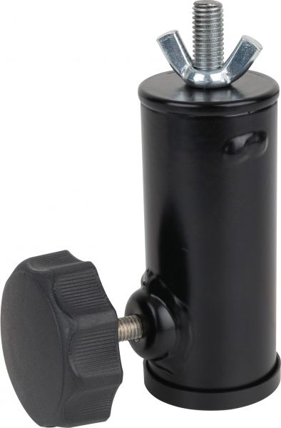 Showgear M10 Stand Mount Adapter für Lautsprecherständer – schwarz