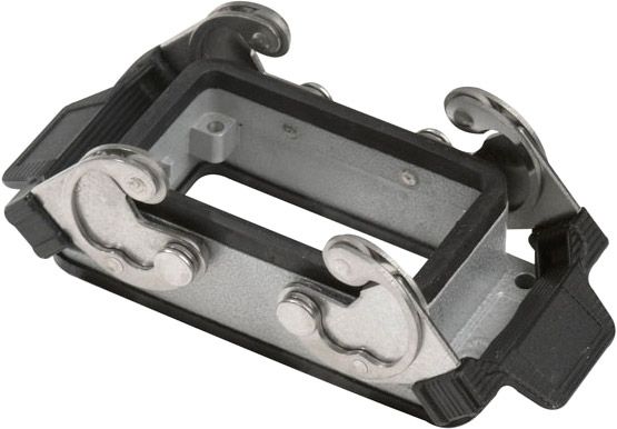 10 Pole Chassis Open Bottom Grey with Clips