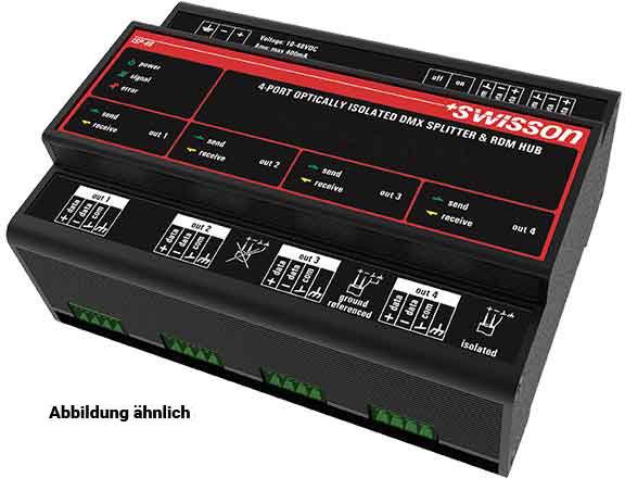 Swisson ISP-4R-Term Hutschienen Splitter