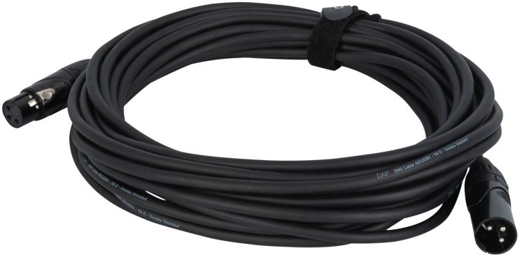 DAP-Audio FLX09 - DMX/AES-EBU XLR/M 3P to XLR/F 3P 10 m