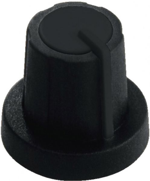 MONACOR KN-11/SW Drehknopf