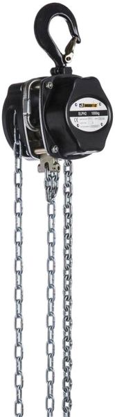 Riggatec Handkettenzug Schwarz - Traglast 0,5 t - Hubhöhe 6,0 m