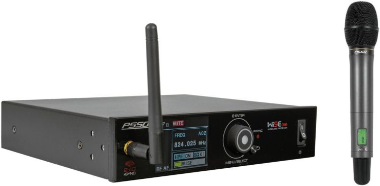 PSSO Set WISE ONE + Kon. Funkmikrofon 823-832/863-865MHz