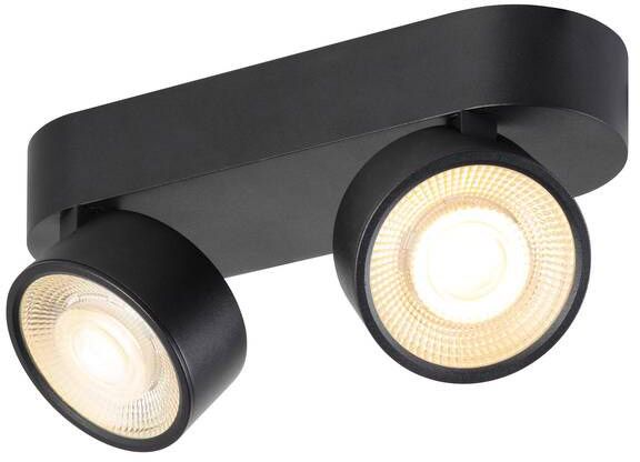 SLV KALU 2.0, Wand- und Deckenaufbauleuchte, PHASE, 3000 K, 19 W, 36°, schwarz