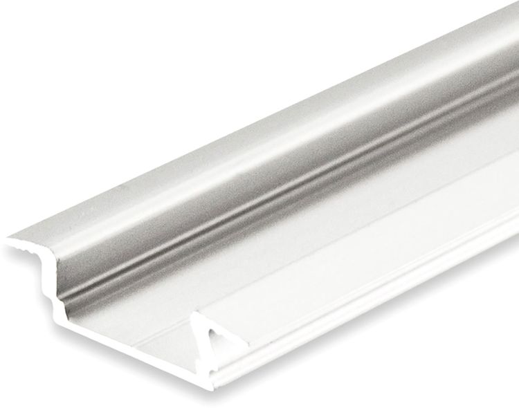 ISOLED LED Einbauprofil DIVE12 FLAT Aluminium eloxiert, 300cm