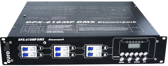 EUROLITE DPX-610 MP DMX Dimmerpack