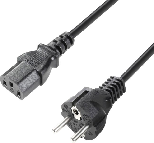 Adam Hall Cables 4 STAR PKD 1000 - Kaltgerätekabel 3 x 1,5 mm², 10 m