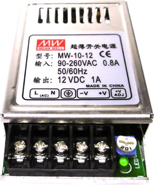 Platine (Netzteil) 12V/1A DMX AIO Recorder (MW-10-12)