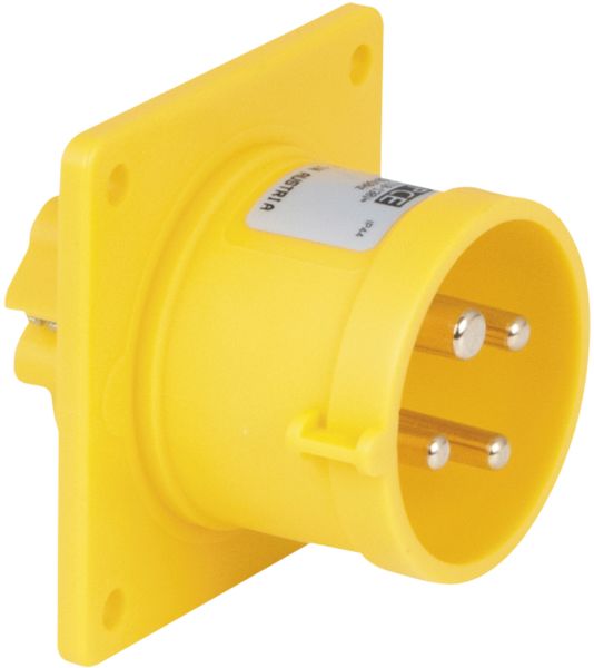 PCE CEE 16A 110V 4p Sockel männlich - Gelb, IP44