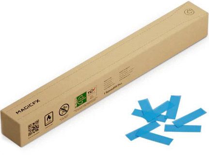 Magic FX Speedfill Pro Confetti Rechteckig - Hellblau