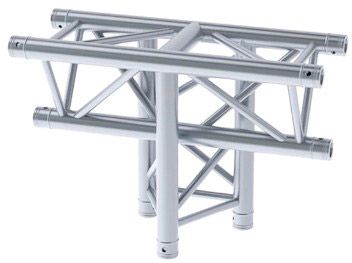 LITECRAFT TRUSS LT33 C35 n3-Weg T-Stück vertikal, Spitze unten, inkl. Verbindersatz