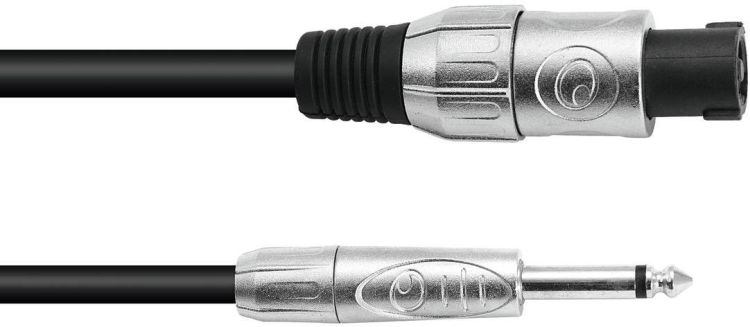 OMNITRONIC Adapterkabel Speaker(M)/Klinke 5m sw