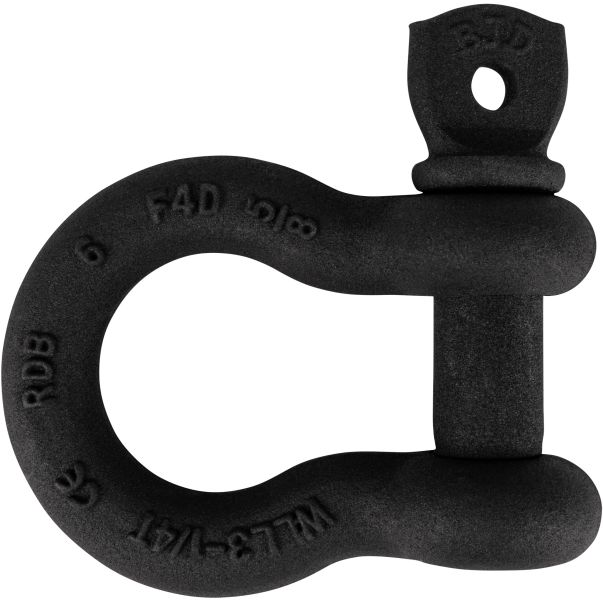Chain Shackle 3.25T WLL 3.25T shoulderbolt, Black