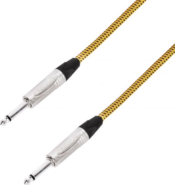 Adam Hall Cables 5 STAR IPP 0600 VINTAGE - Instrumentenkabel Neutrik® 6,3 mm Klinke auf 6,3 mm