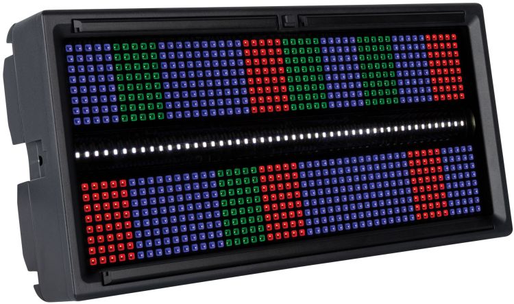 SHOWTEC Titan Strobe 1000 FX 1000 W LED-Strobe mit RGB-LED-Effekten