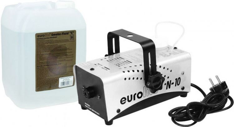 EUROLITE N-10 Nebelmaschine + 5L Nebel Fluid Set