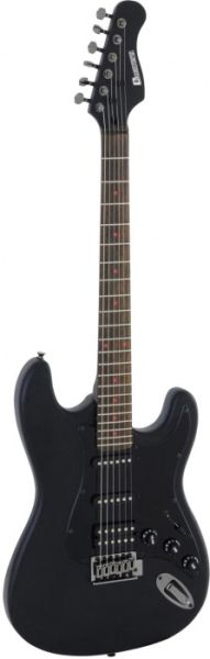 DIMAVERY ST-312 E-Gitarre, satin schwarz -B-Stock-
