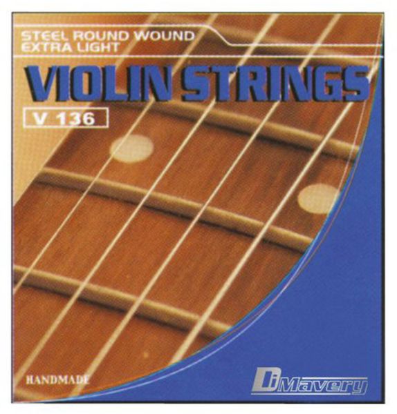 DIMAVERY Violin-Saiten-Set 0.09-0.29