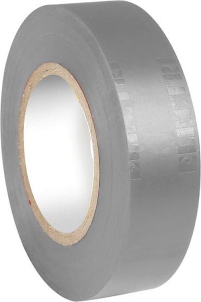 Adam Hall Accessories 580813 GREY Isolierband 0,13 x 19 mm x 20 m grau