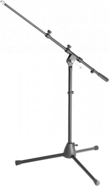 Adam Hall Stands S 9 B Mikrofonständer klein mit Schwenkarm