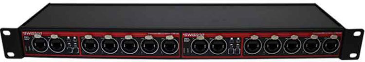 Swisson XSR-8R-8R (Rack), RDM-DMX-Splitter