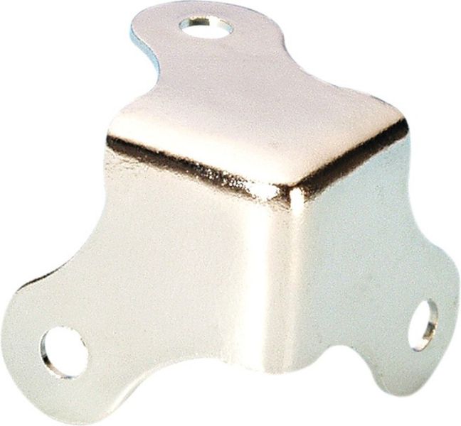 Adam Hall Hardware 4007 Ecke dreischenklig klein vernickelt