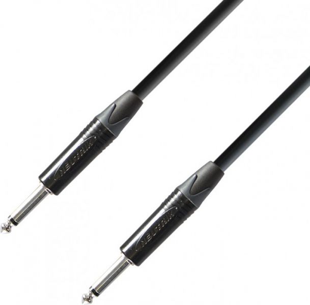 Adam Hall Cables K5 IPP 0300 Instrumentenkabel Neutrik 6,3 mm Klinke mono